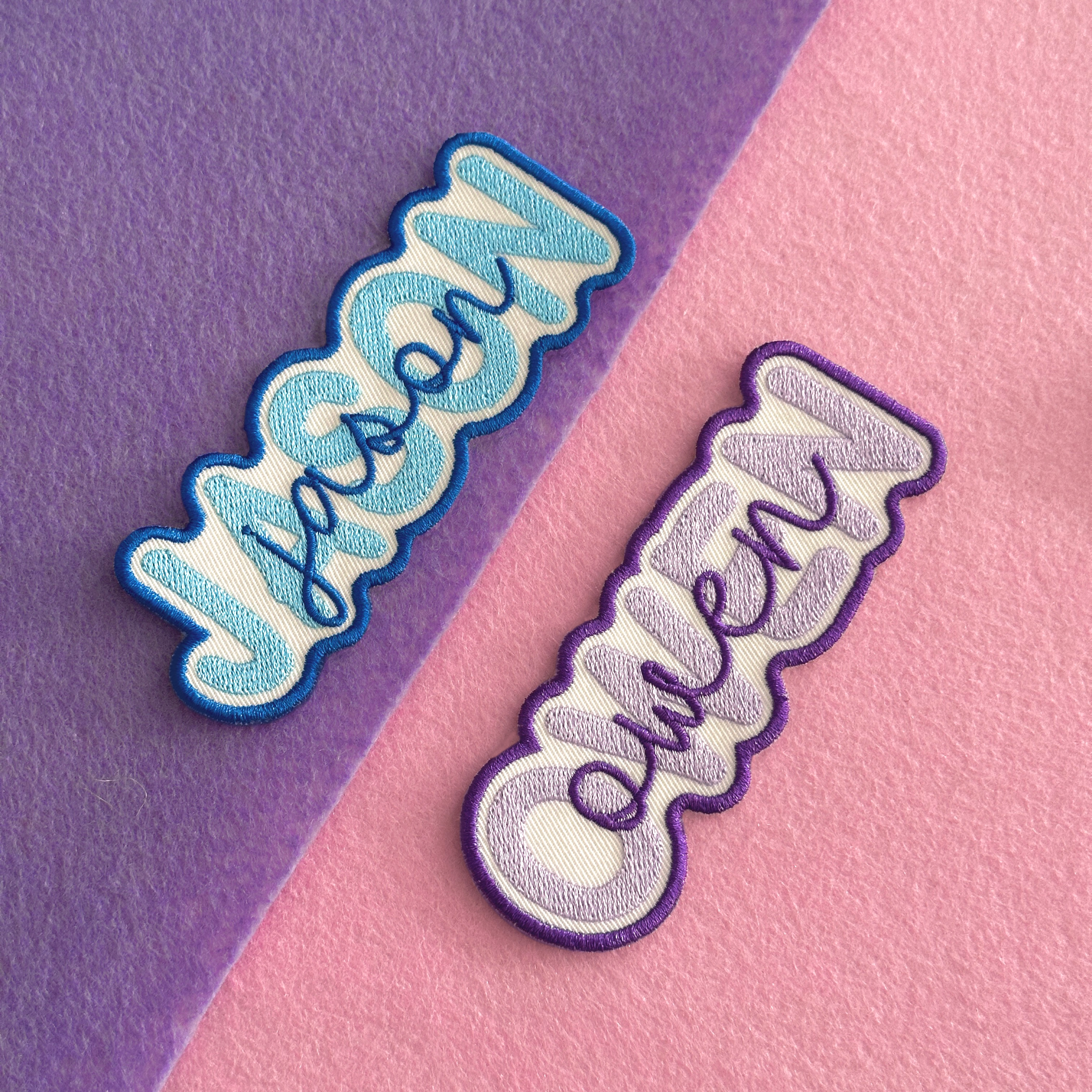 Double Layer Name Patch