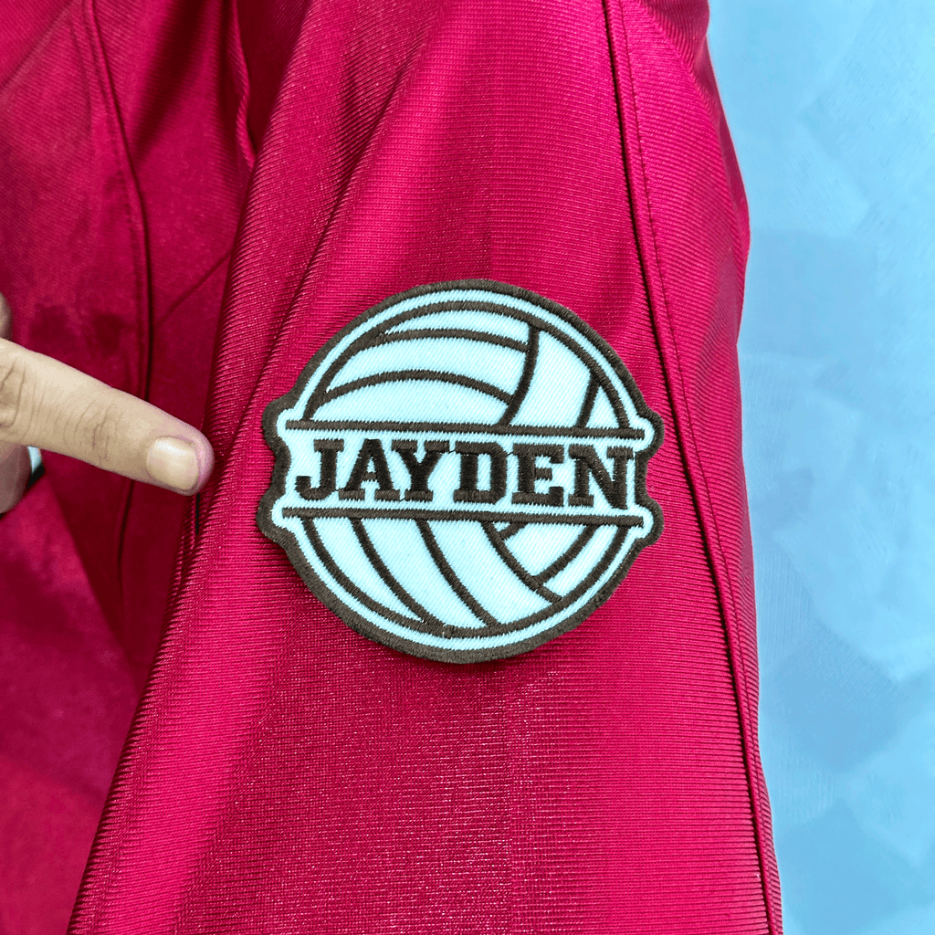 Personalized Volleyball Patch