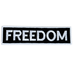 Freedom Embroidered Patch