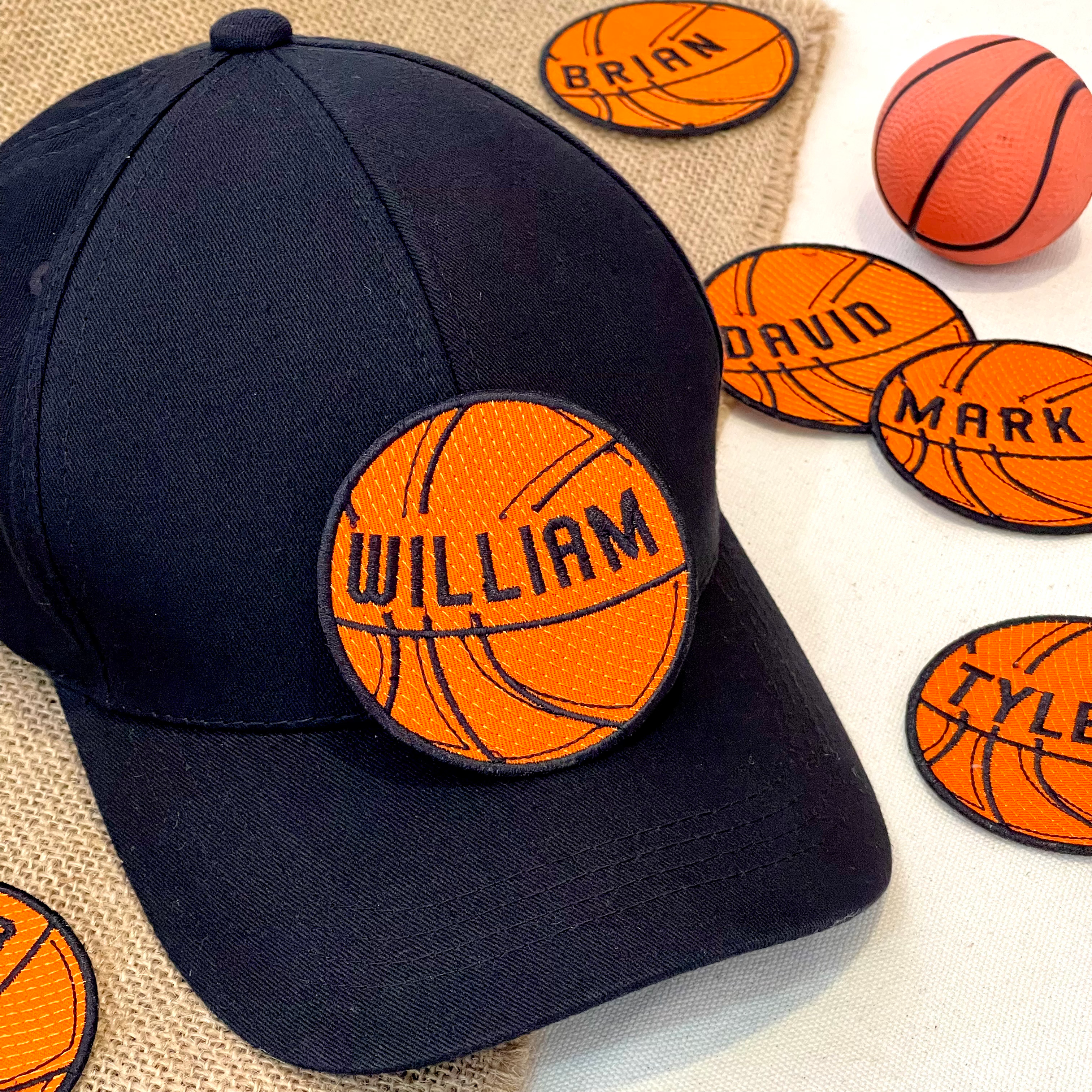 Basketball Player Name Patch