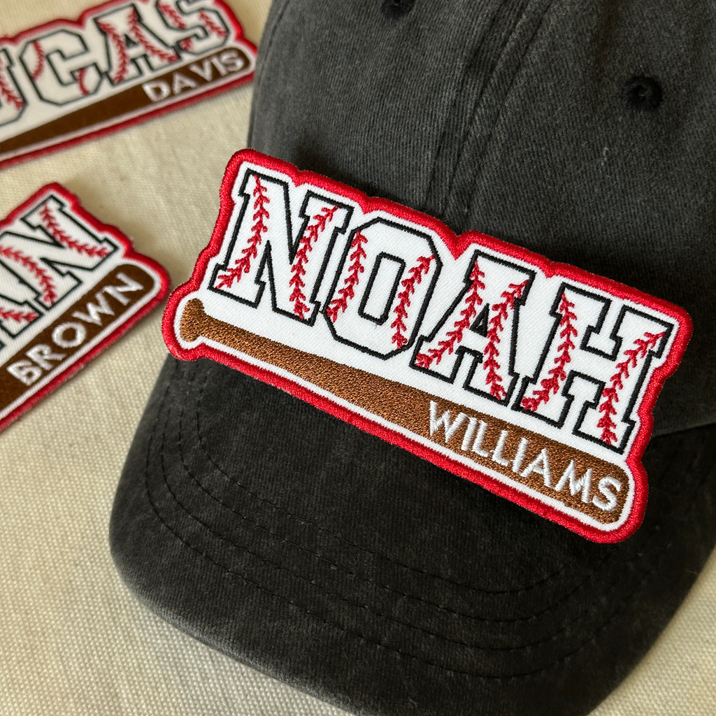 Baseball Custom Name Patch