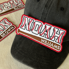 Baseball Custom Name Patch
