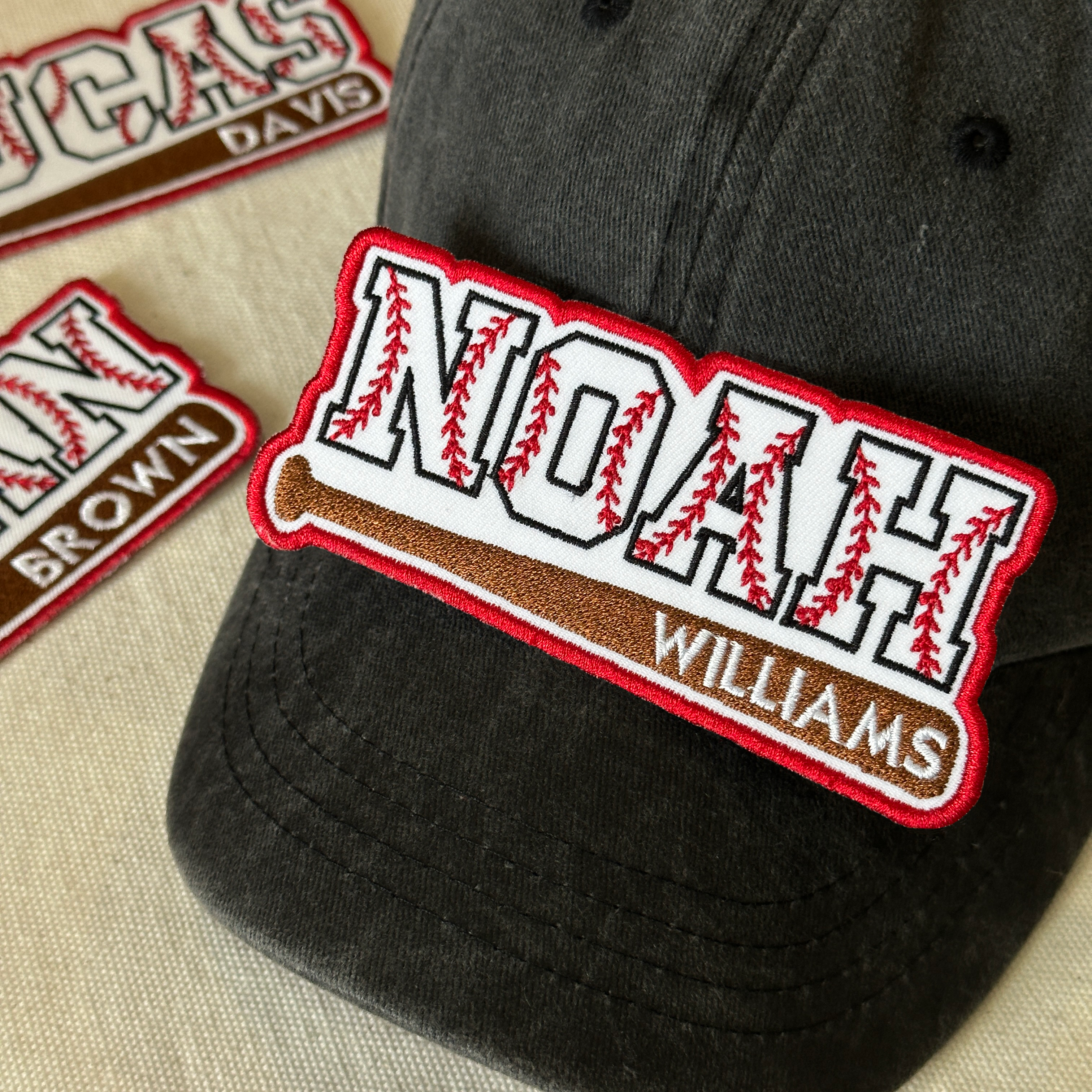 Baseball Custom Name Patch