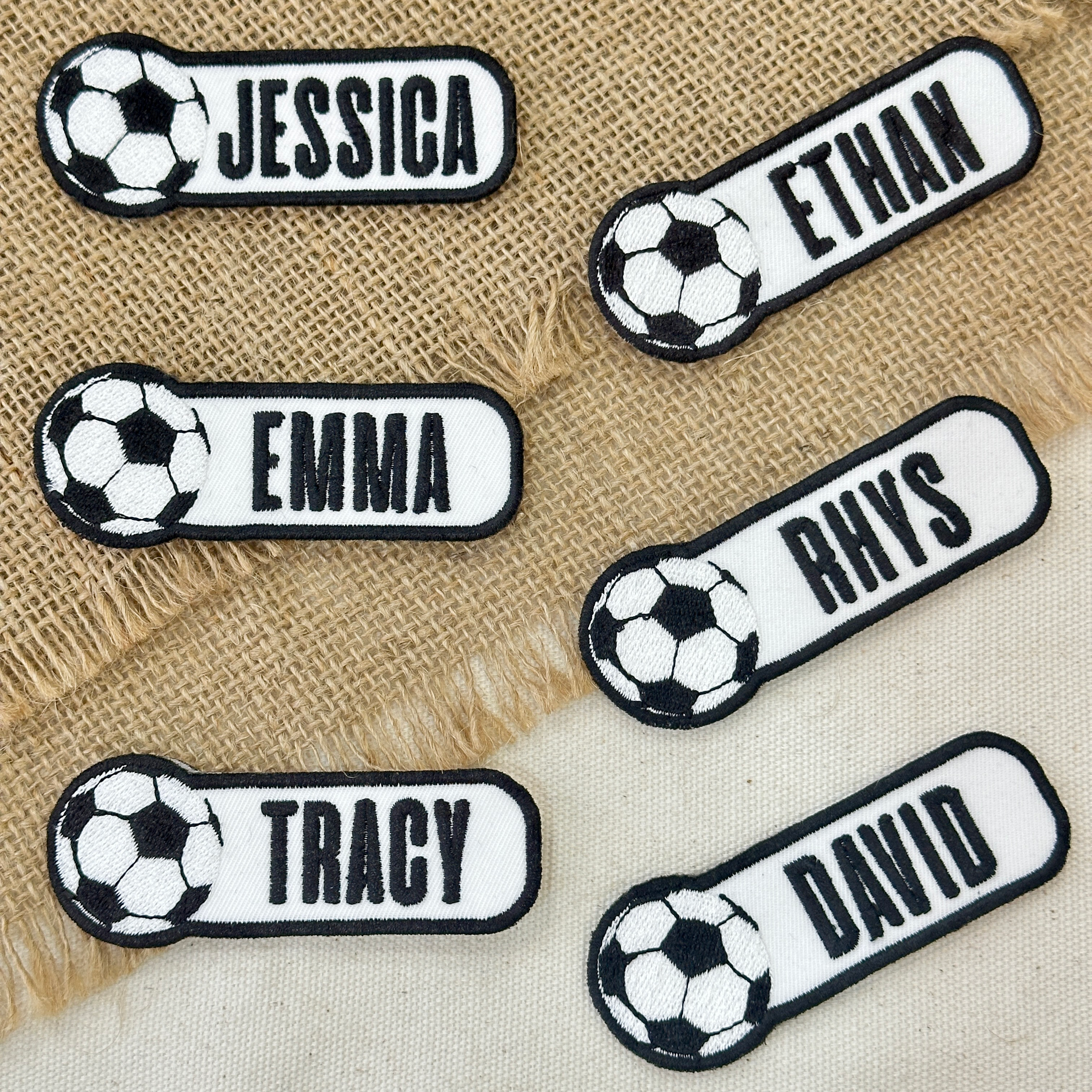 Custom Soccer Name Patch