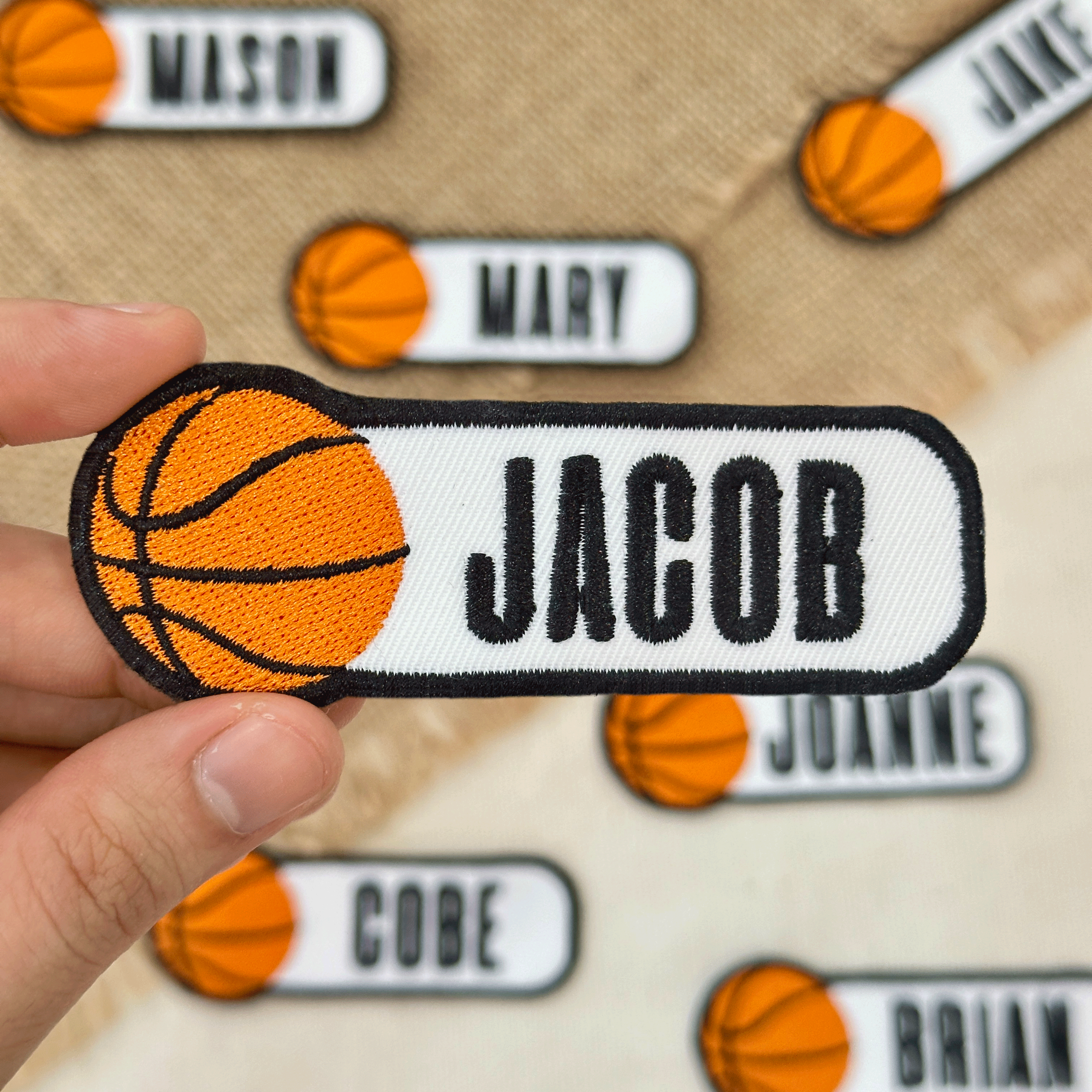 Custom Basketball Name Patch