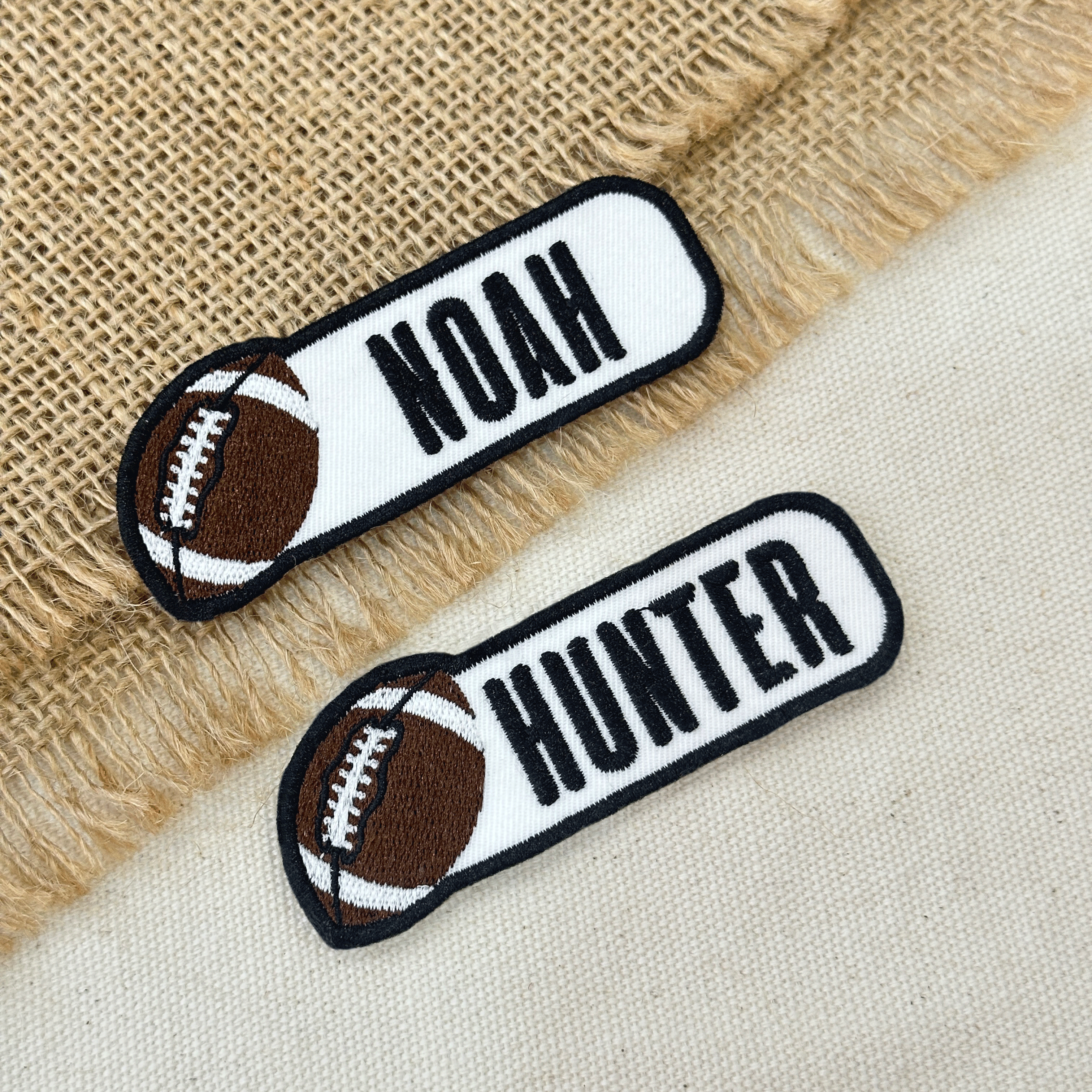 Custom Football Name Patch