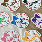 Baseball Bow Patch