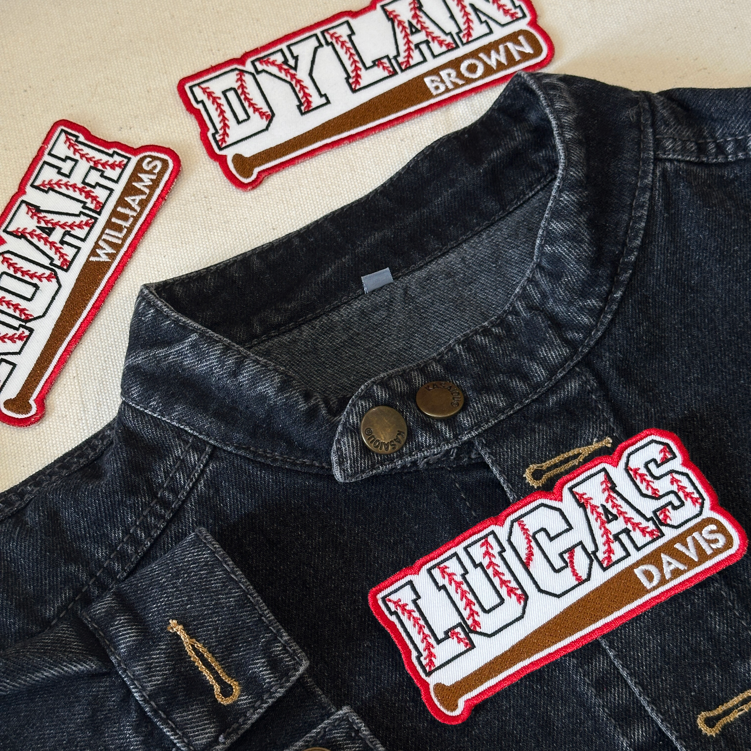 Baseball Custom Name Patch