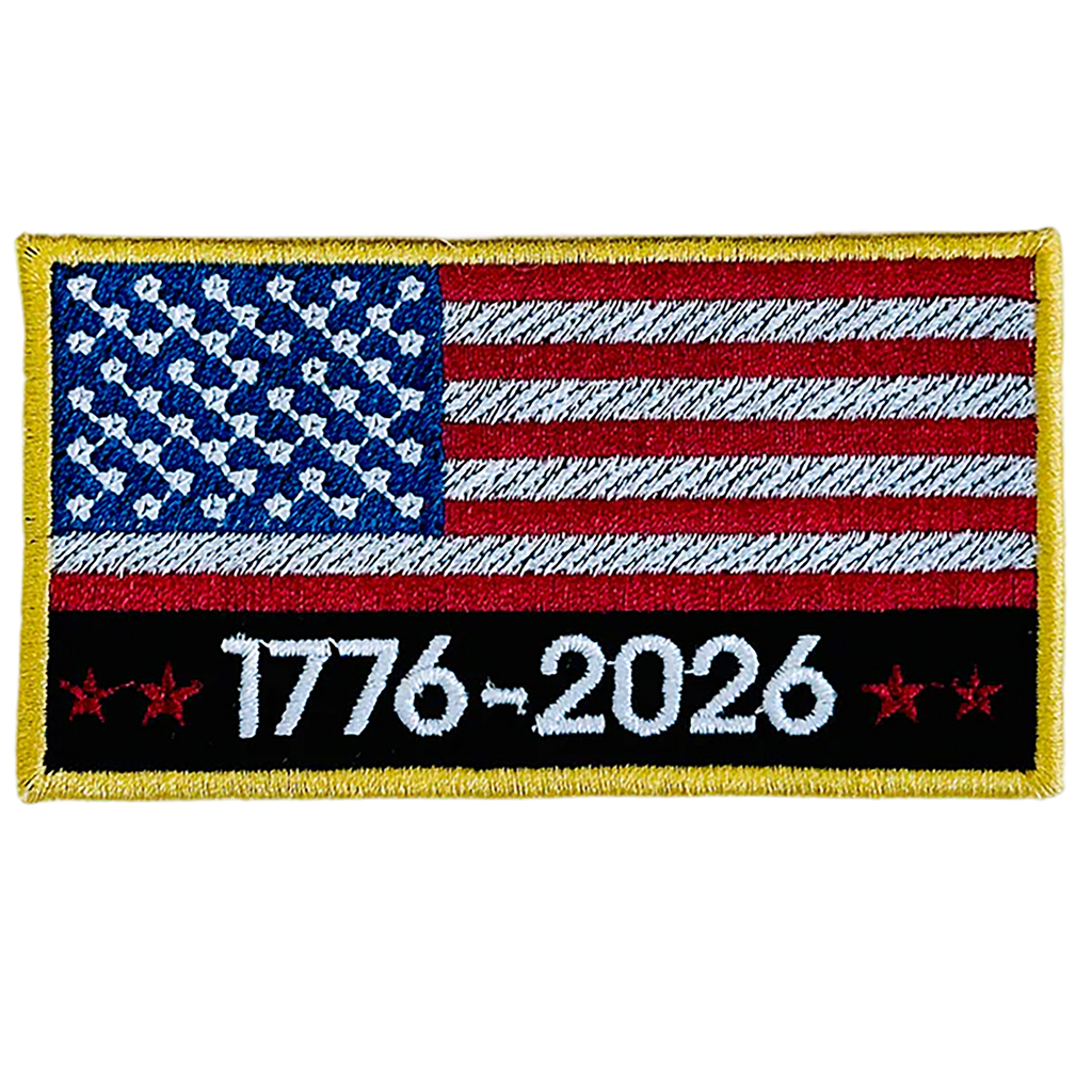USA Flag 250th Anniversary Patch
