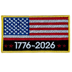 USA Flag 250th Anniversary Patch