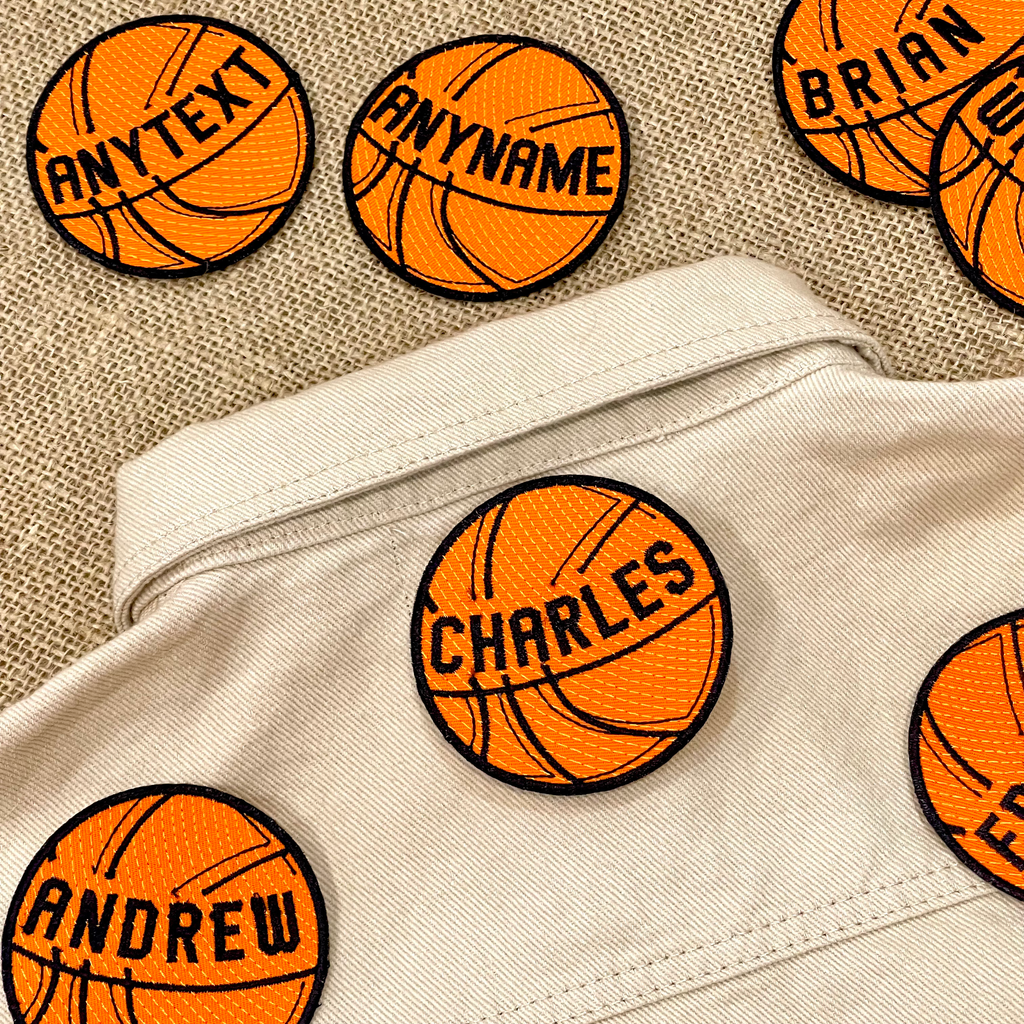 Basketball Player Name Patch