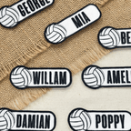 Custom Volleyball Name Patch