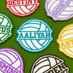Personalized Volleyball Patch