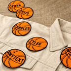 Basketball Player Name Patch