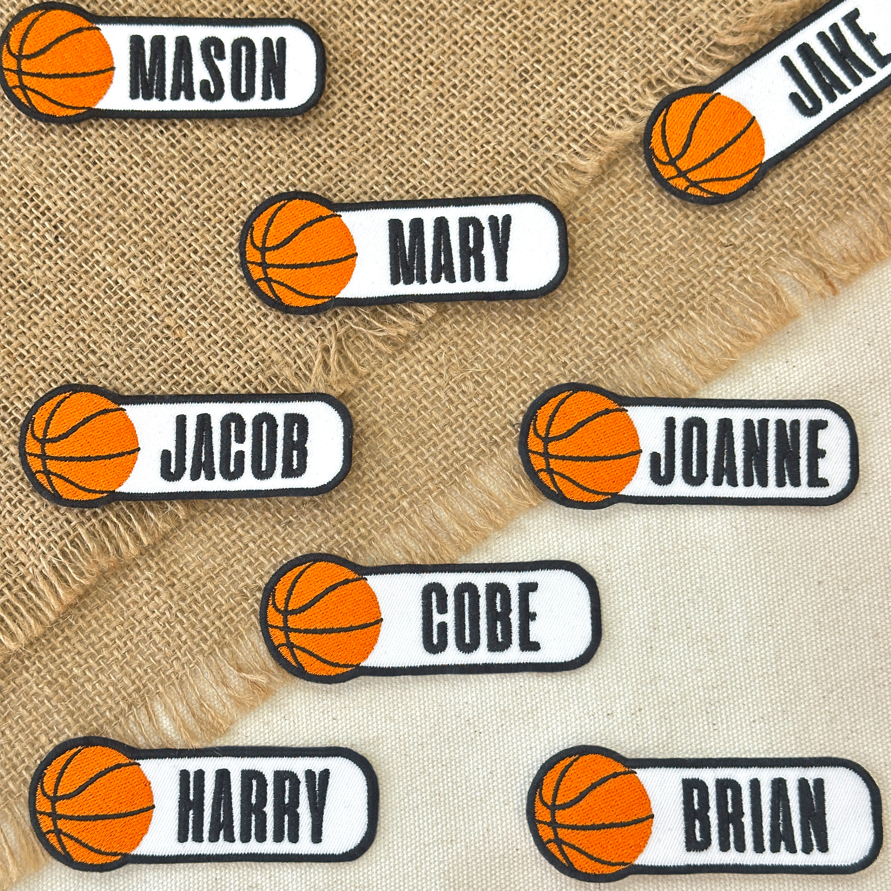 Custom Basketball Name Patch