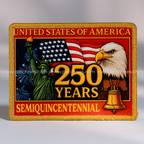 American 250 Years Freedom Patch - Printed Patch