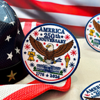 USA 250th Anniversary 1776-2026 Patch
