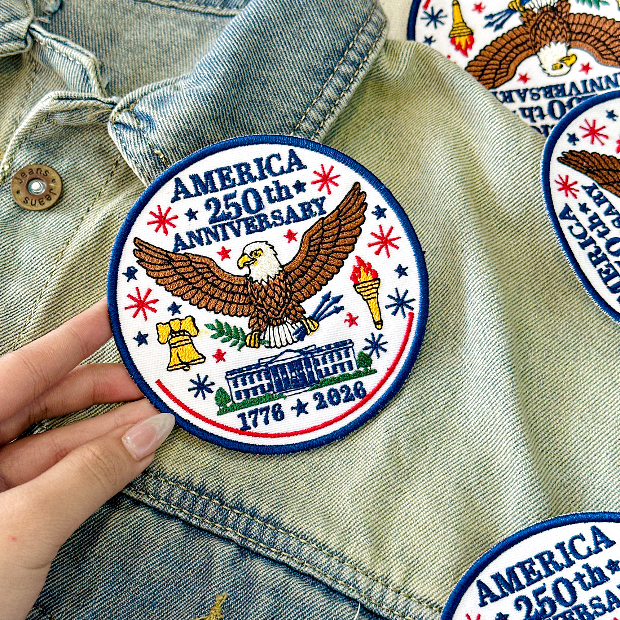 USA 250th Anniversary 1776-2026 Patch