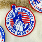 Custom USA 250th Anniversary Embroidered Patch