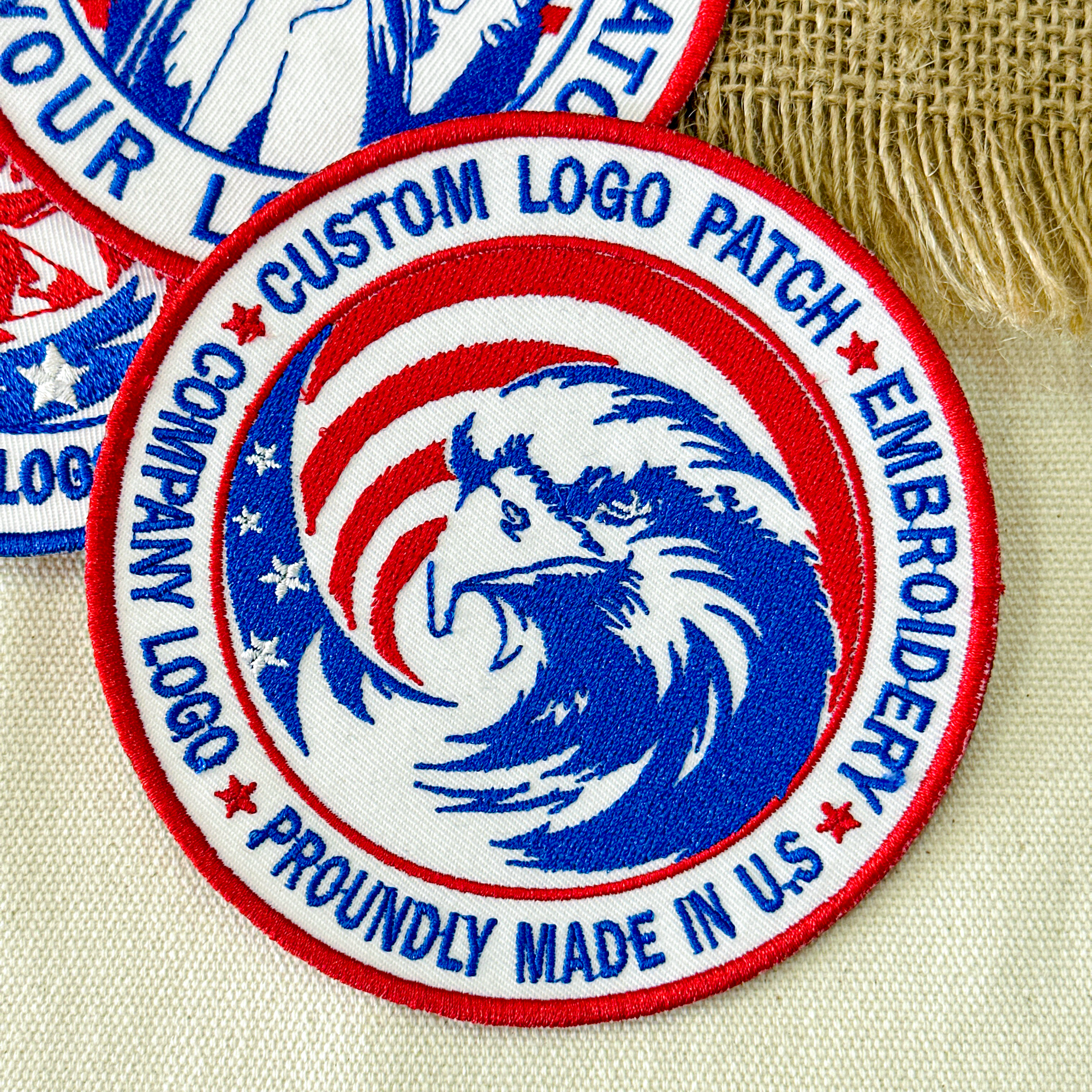 Custom USA 250th Anniversary Embroidered Patch