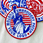 Custom USA 250th Anniversary Embroidered Patch
