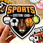 Custom Sports Logo Embroidered Patch – Personalized Team Design