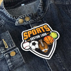 Custom Sports Logo Embroidered Patch – Personalized Team Design