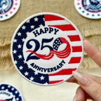Happy 250 Years Anniversary Patch