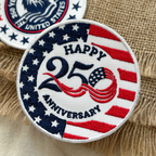 Happy 250 Years Anniversary Patch