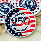 Happy 250 Years Anniversary Patch