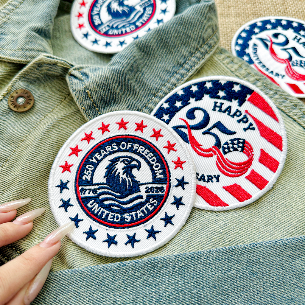 Happy 250 Years Anniversary Patch