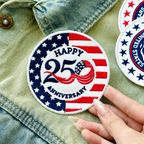 Happy 250 Years Anniversary Patch