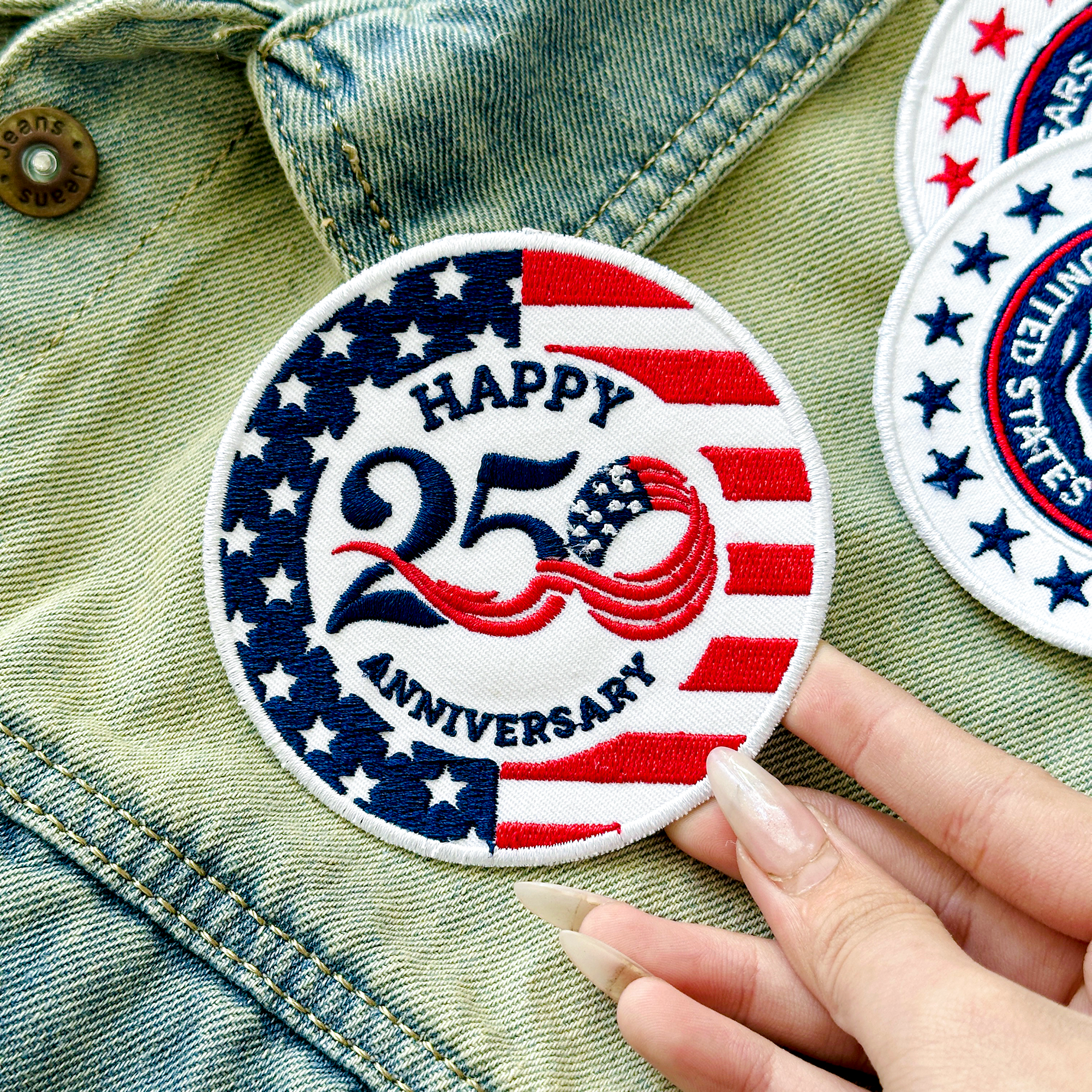 Happy 250 Years Anniversary Patch