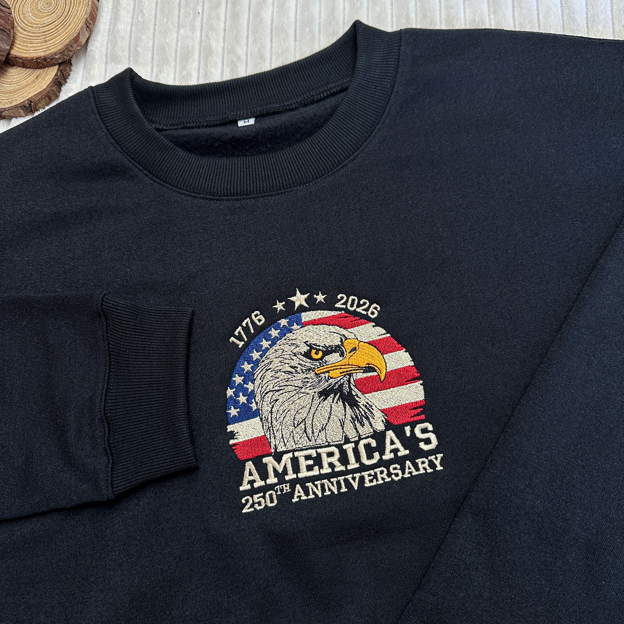 250th Anniversary Embroidered Crewneck Sweatshirt