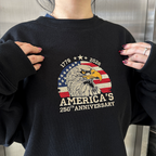 250th Anniversary Embroidered Crewneck Sweatshirt