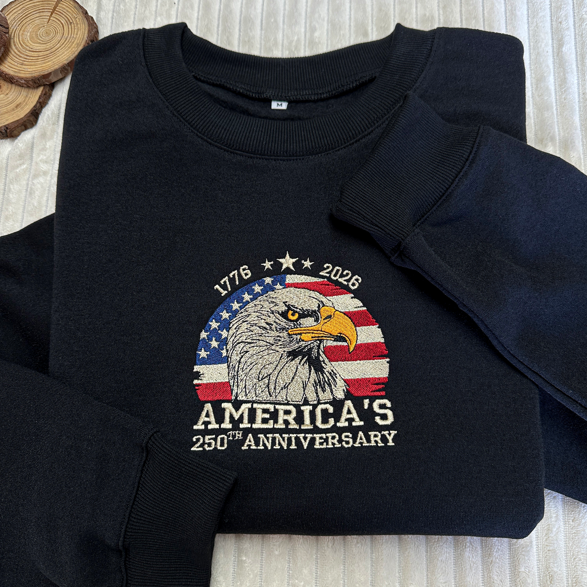 250th Anniversary Embroidered Crewneck Sweatshirt