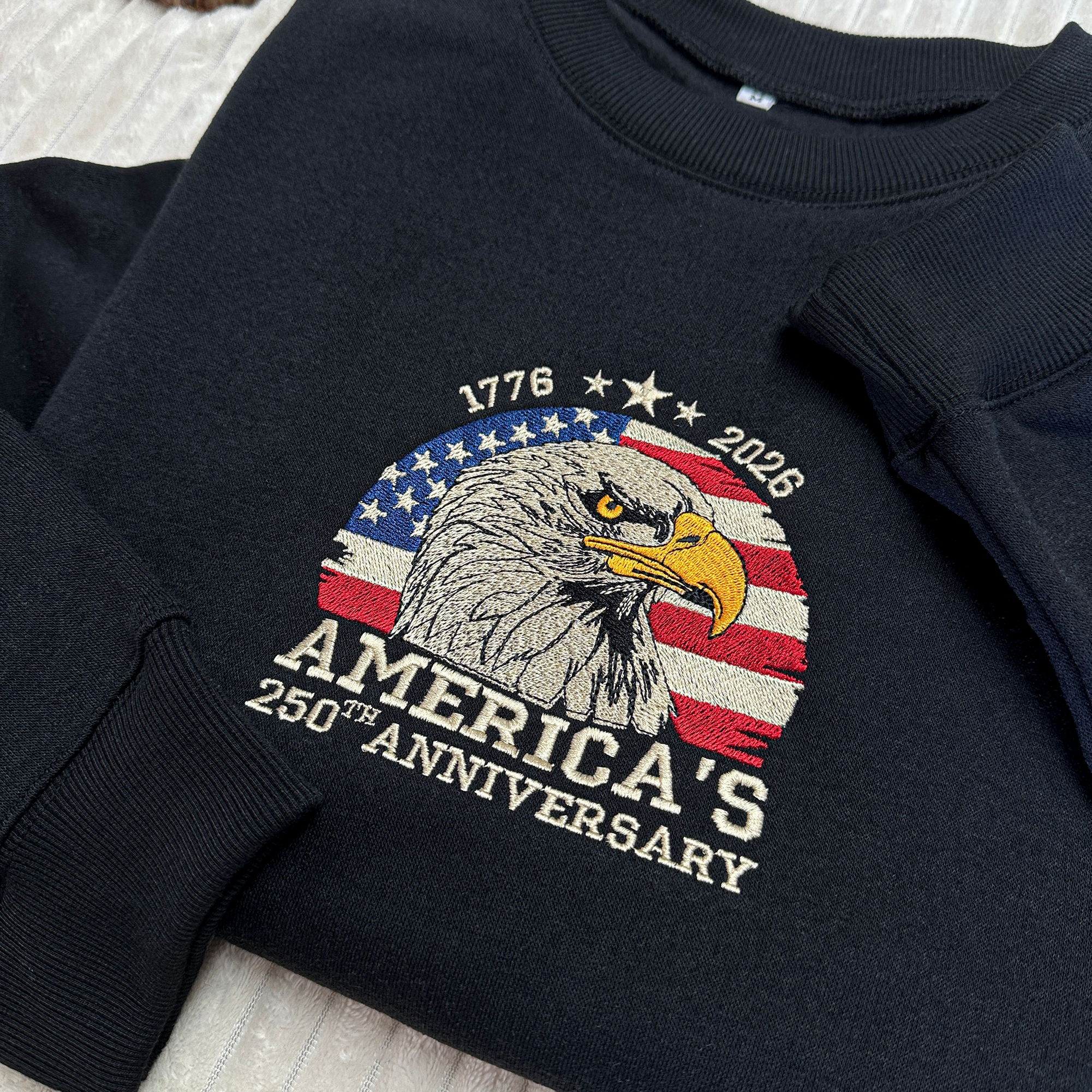 250th Anniversary Embroidered Crewneck Sweatshirt