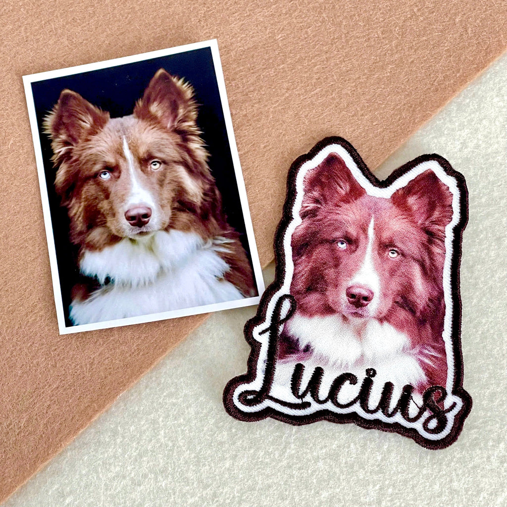 Custom Pet Portrait Patch
