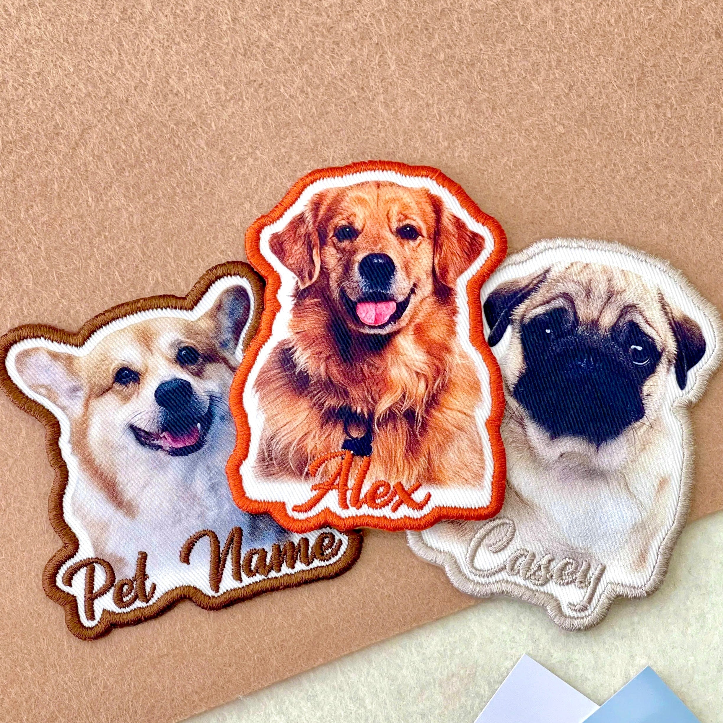 Custom Pet Portrait Patch