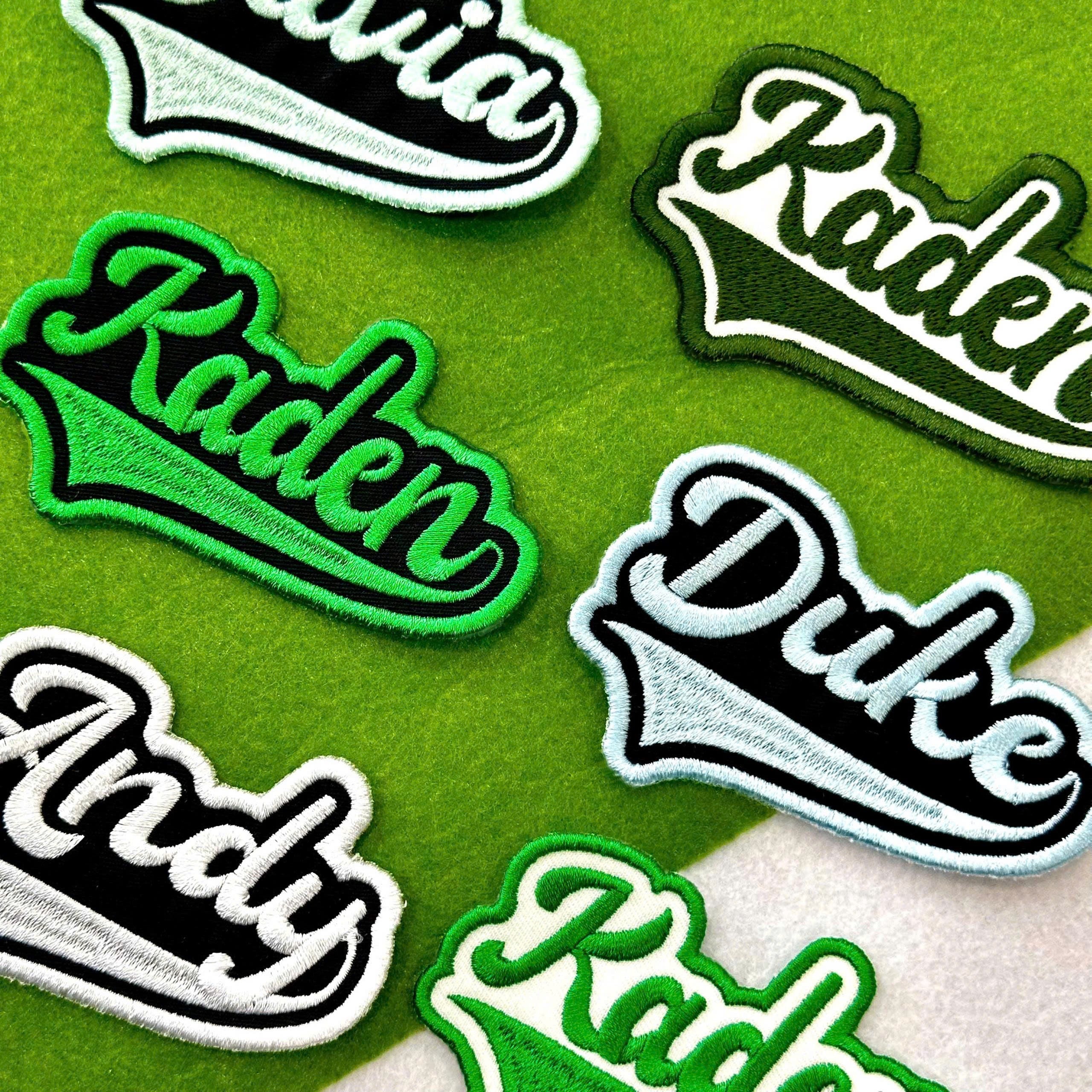 Personalized Embroidered Name Patch