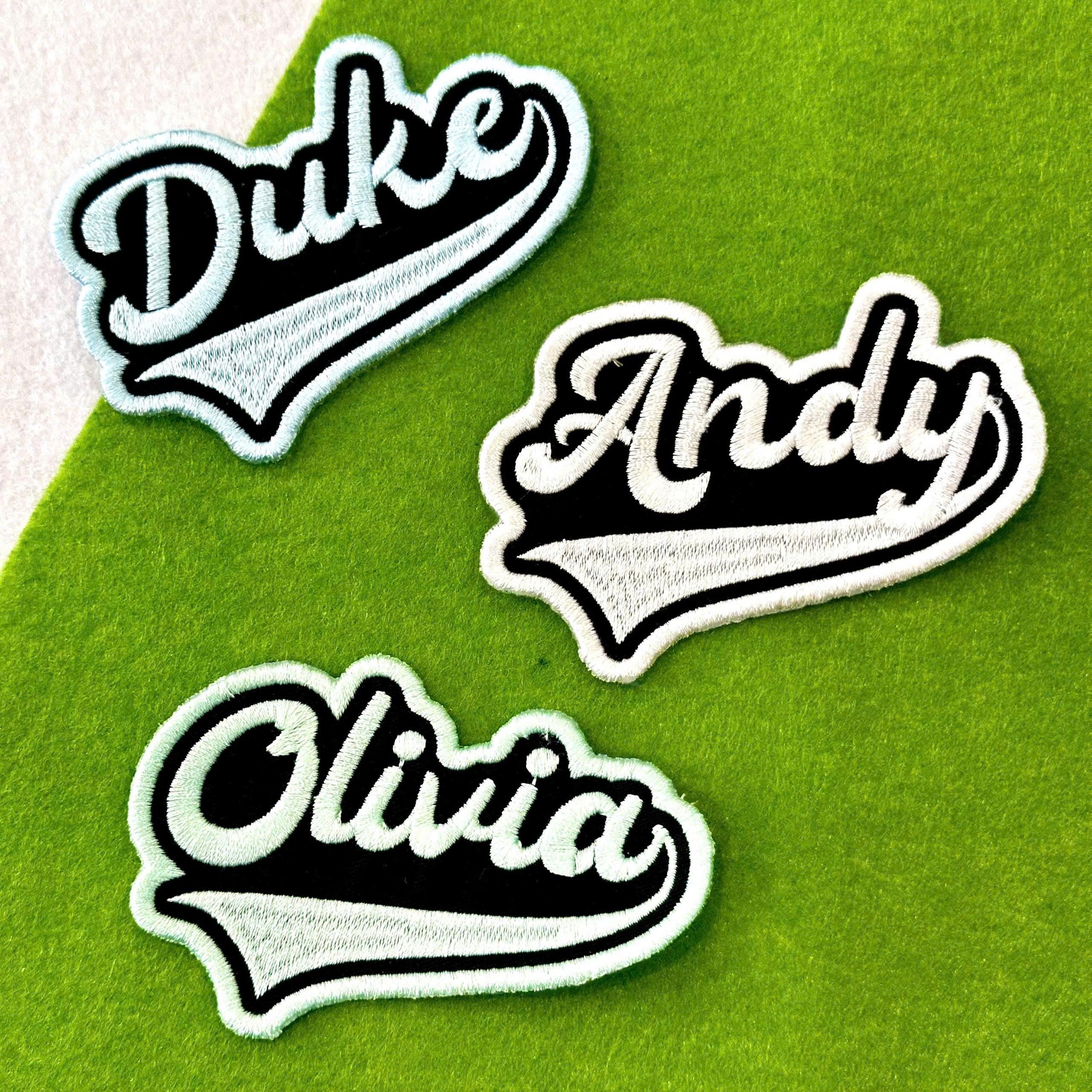 Personalized Embroidered Name Patch