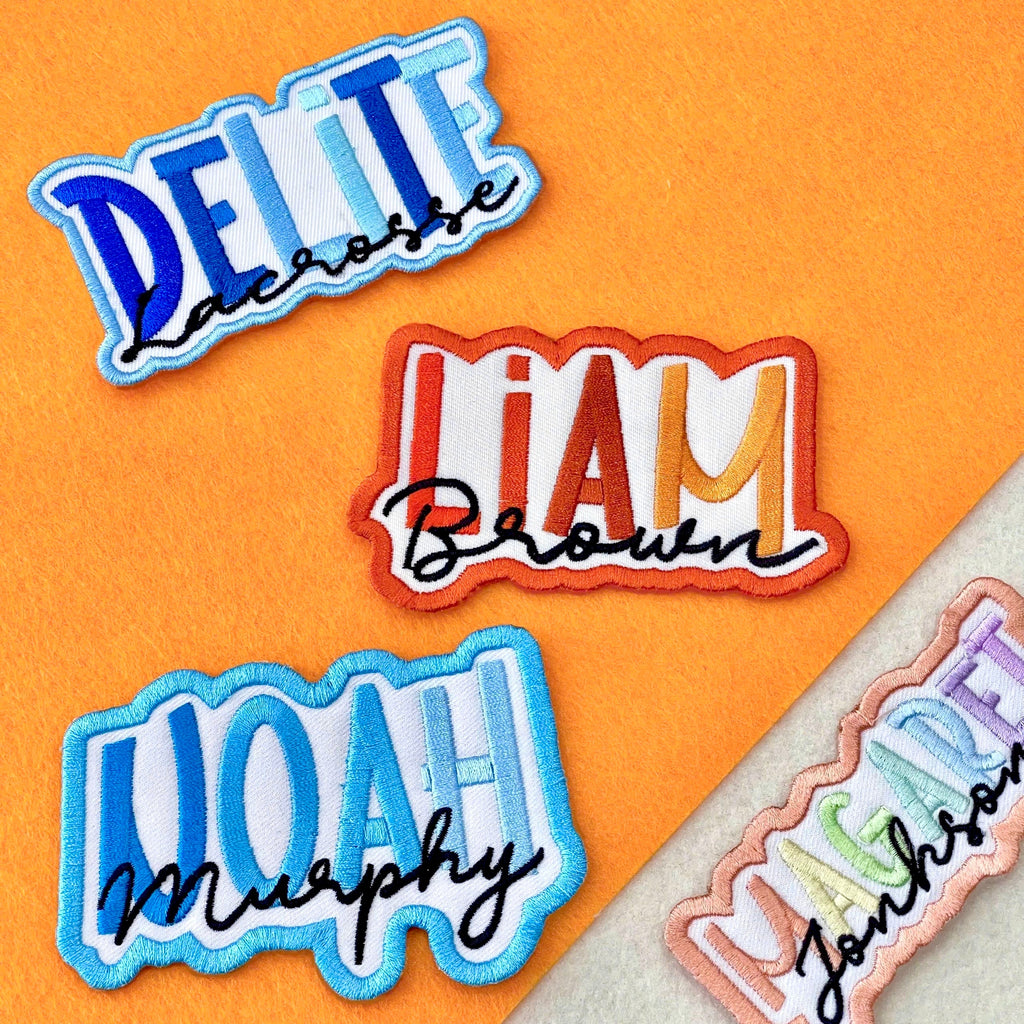 Personalized First & Last Name Embroidery