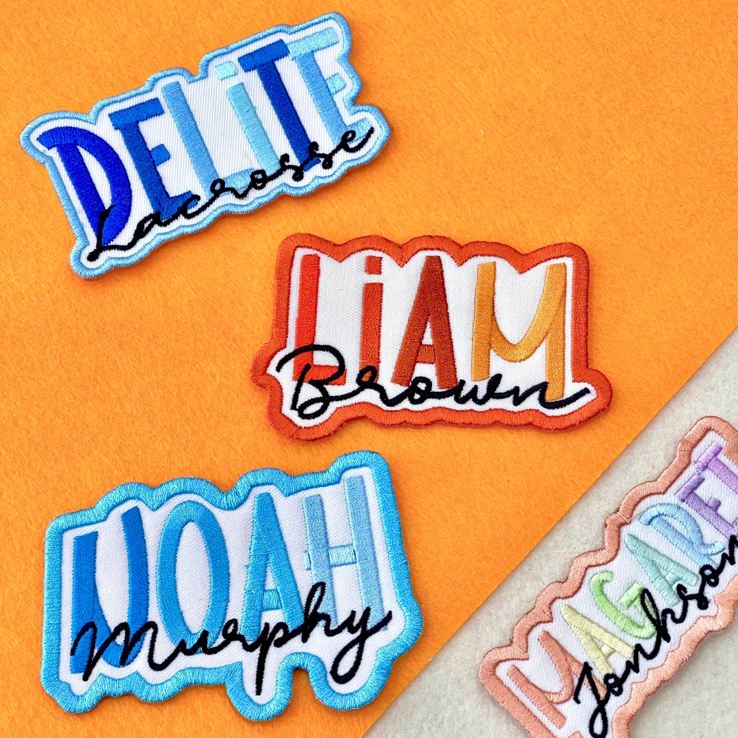 Personalized First & Last Name Embroidery