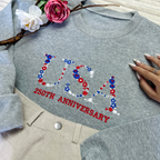US 250 Years Embroidered Sweatshirt