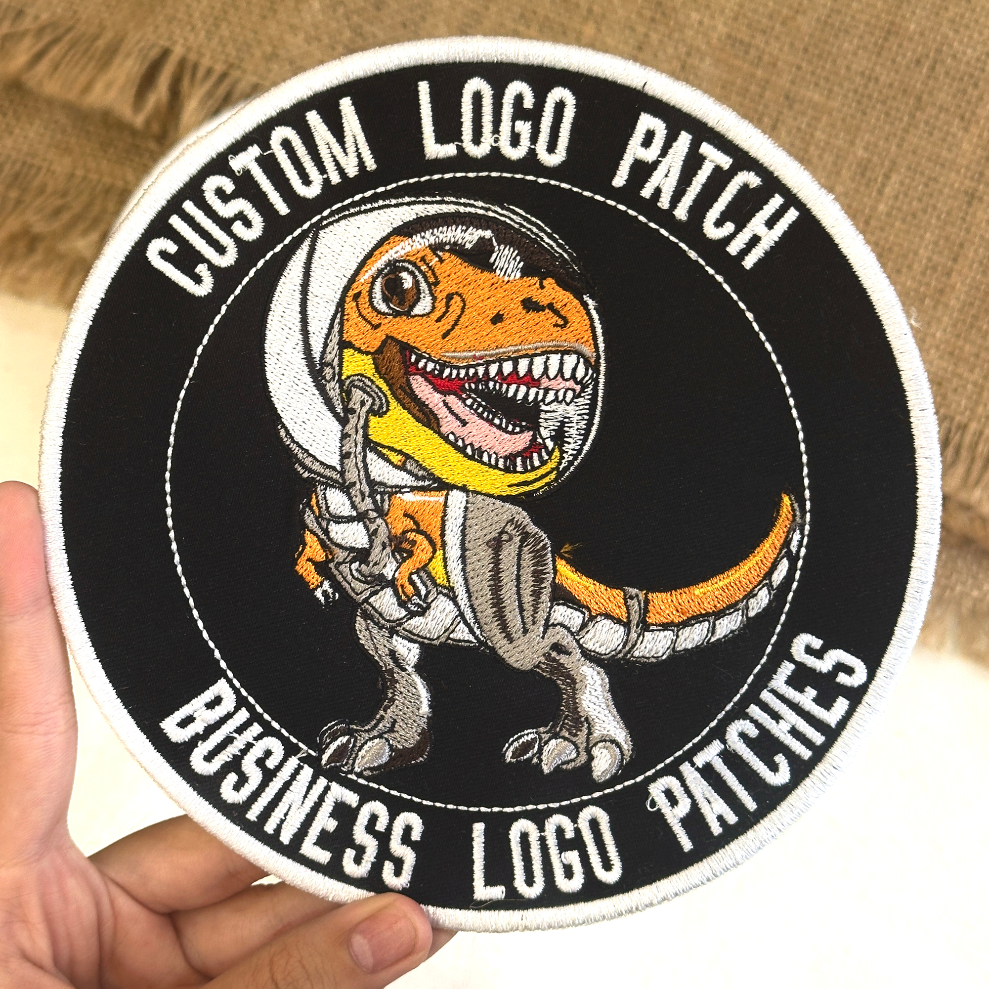 Custom Embroidered Patch with Logo