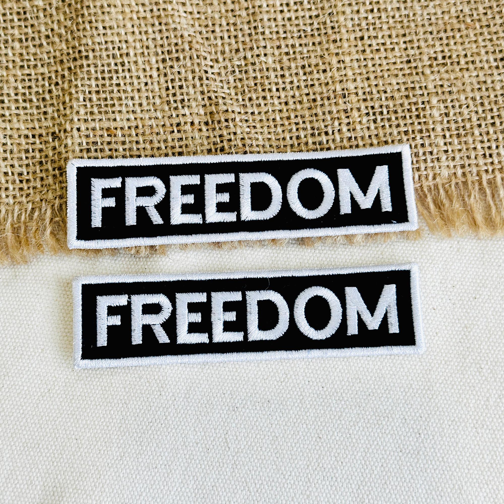 Freedom Embroidered Patch