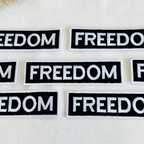 Freedom Embroidered Patch