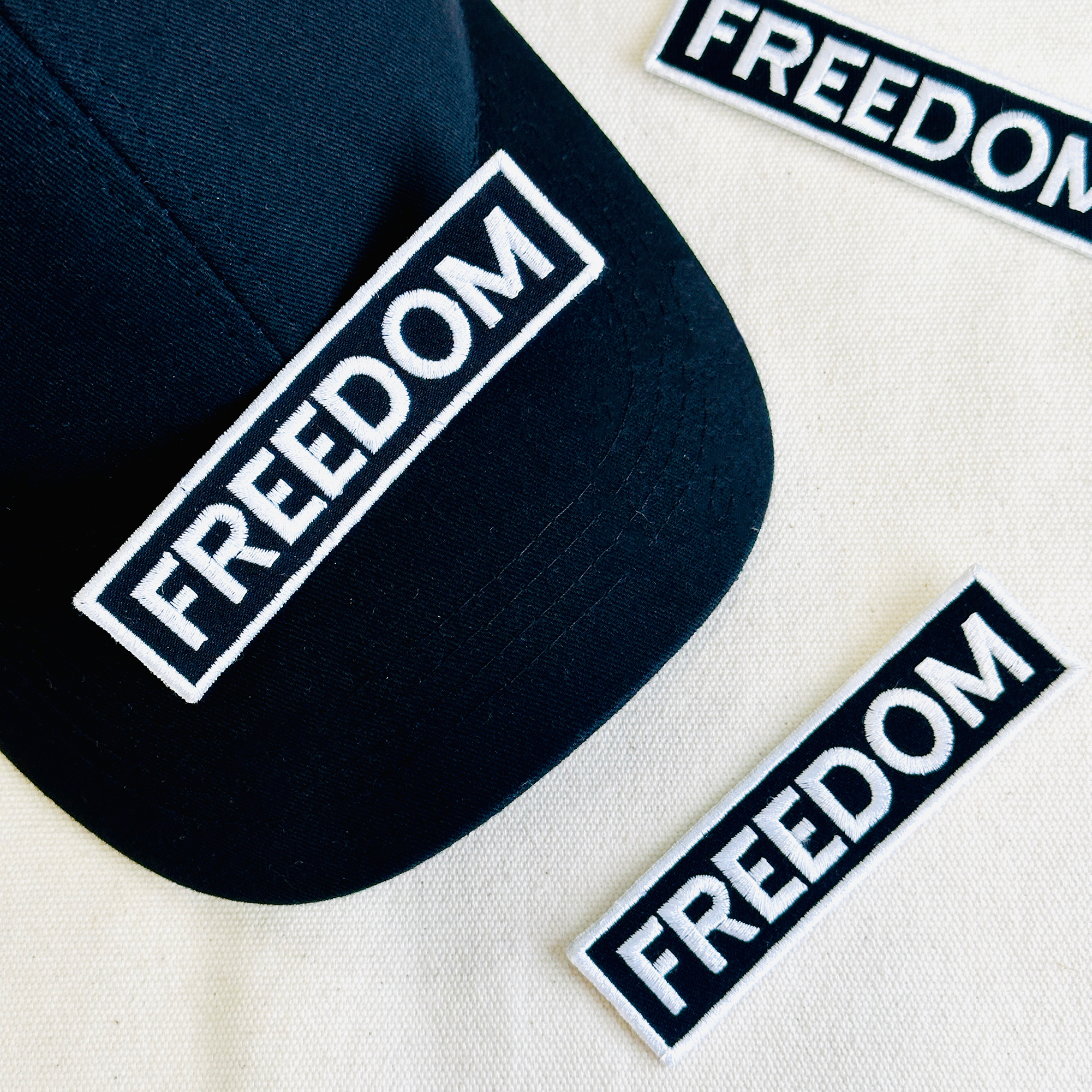 Freedom Embroidered Patch