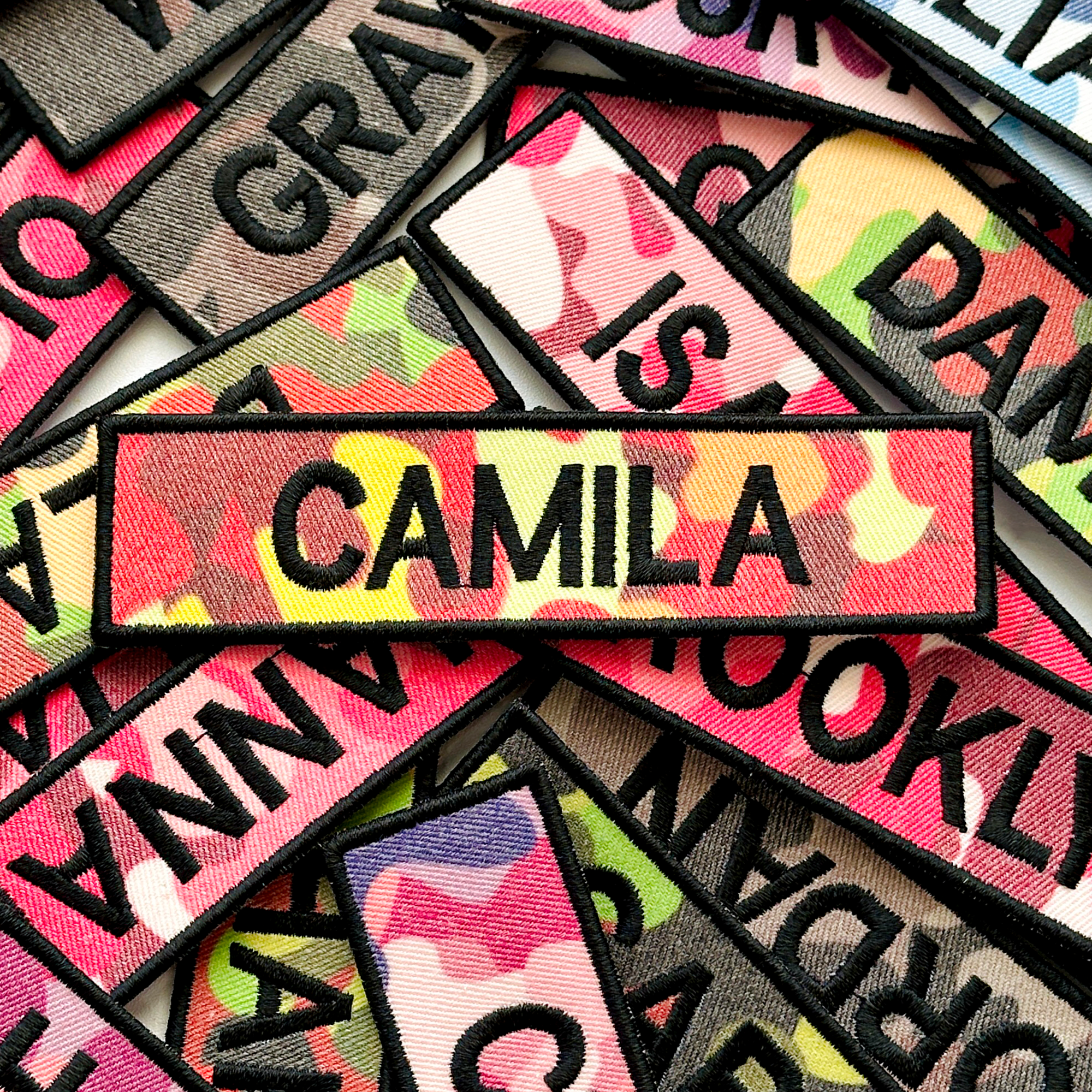 Personalized Name Military Patch for Gear, Jackets