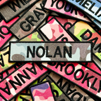 Custom Name Patch Tactical Military Jacket Tag